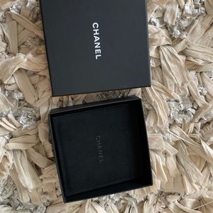 Chanel square jewelry box